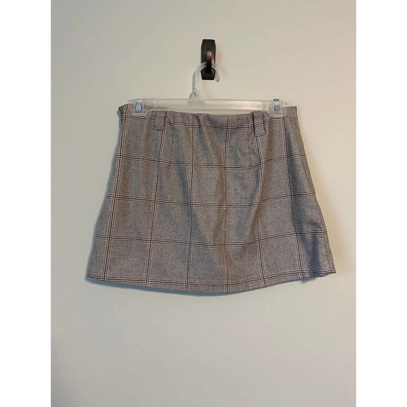 Abercrombie & Fitch Fall Plaid Mini Skirt Skort Size Small - Picture 3 of 6
